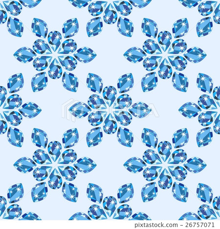 Seamless pattern with precious gem Topaz Seamless pattern with precious gem Topaz 26757071