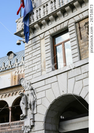 decoration of palace on Piazza delle Erbe, Padua 26758673