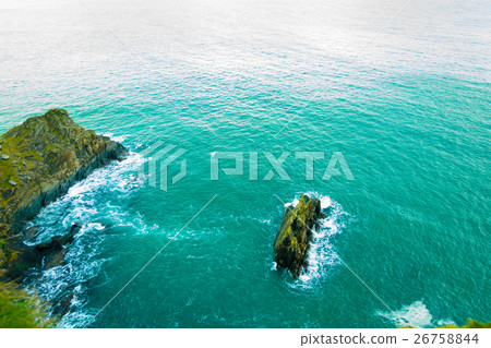 Irish landscape. Coastline atlantic ocean coast. 26758844