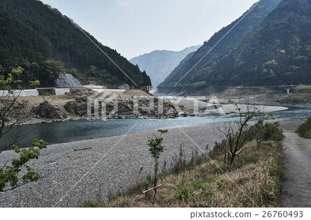 Wakayama Prefecture Kumano River Typhoon No.12 Disaster Site 26760493