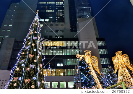 Osaka Umeda's Christmas tree 26760532
