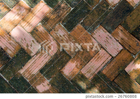 Brick floor texture background Brick floor texture background 26760808