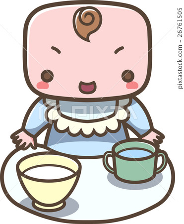 嬰孩嬰兒食品笑的男孩 嬰孩嬰兒食品笑的男孩 26761505