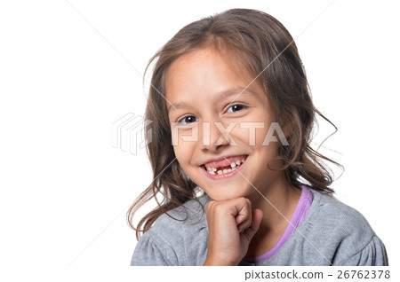 Smiling little girl Smiling little girl 26762378