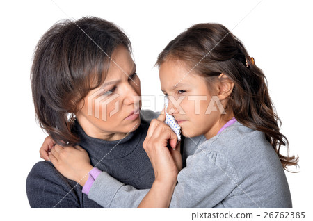 Mother with her little daughter Mother with her little daughter 26762385