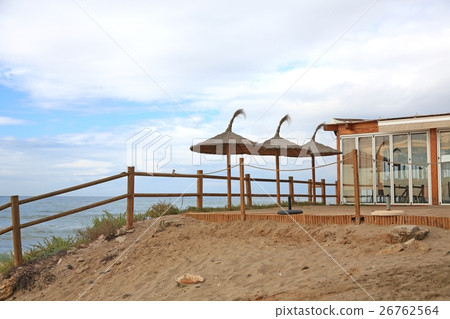 在西班牙的海濱咖啡館 在西班牙的海濱咖啡館 26762564