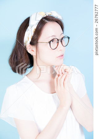 Glasses Female Portrait Glasses Female Portrait 26762777
