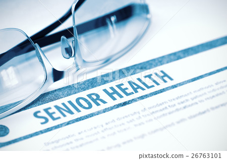 Diagnosis - Senior Health. Medical Concept. 3D Diagnosis - Senior Health. Medical Concept. 3D 26763101