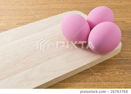 Century Eggs or Pidan Eggs on A Wooden Board Century Eggs or Pidan Eggs on A Wooden Board 26763768