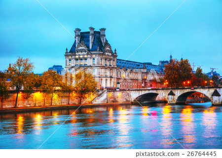 Musee du Louvre (Louvre museum) in Paris, France 26764445
