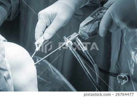 Surgical operation knee surgery Surgical operation knee surgery 26764477