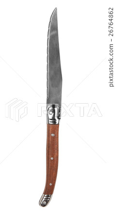 Knife on white background 26764862