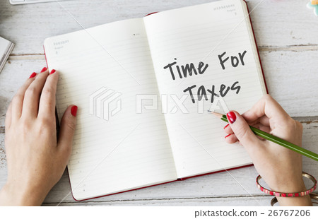 Tax Time Season Finance Concept 26767206
