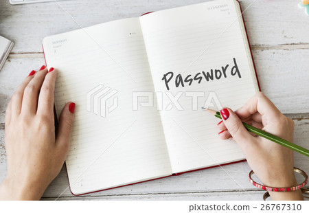 Password Security Protection Safe Concept 26767310