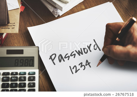 Password Security Protection Safe Concept 26767518