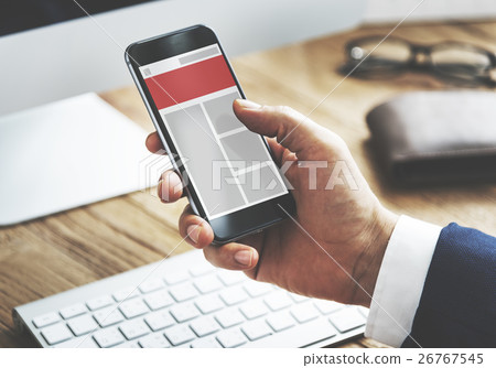 Web Design Template Copy Space Concept Web Design Template Copy Space Concept 26767545