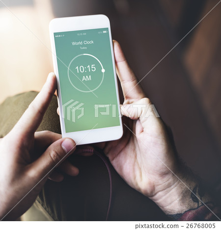 Time Alarm Stopwatch Clock Concept Time Alarm Stopwatch Clock Concept 26768005