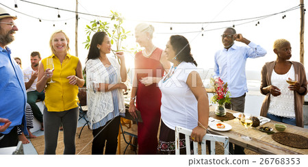 Group Of People Party Concept 26768353