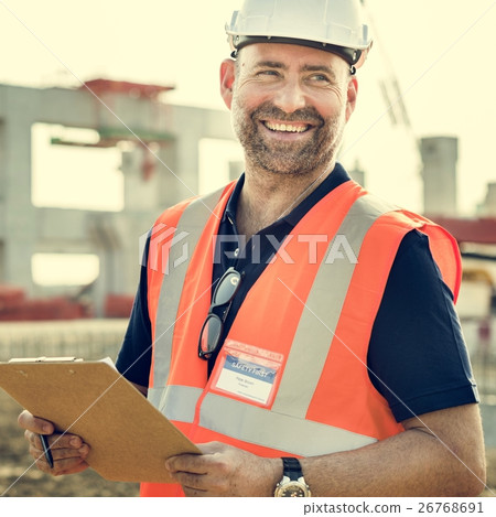 Architecture Construction Safety First Career Concept 26768691