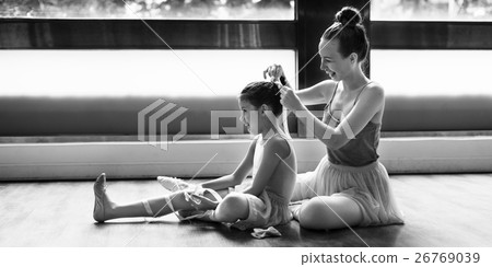 Ballet Dancer Training School Concept 26769039