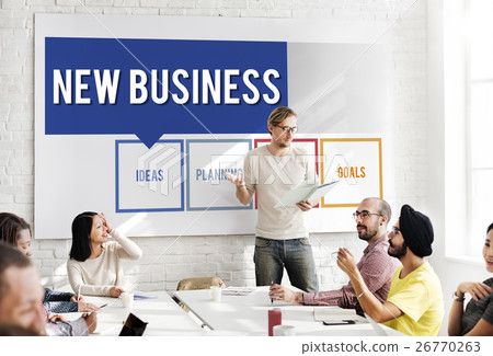 Business Box Words Diagram Concept 26770263