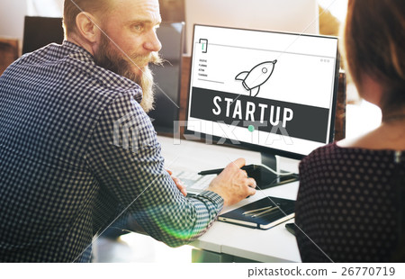 Start up Launch Mission New Business Concept Start up Launch Mission New Business Concept 26770719