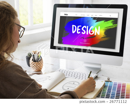 Design rainbow Paint Strokes Concept Design rainbow Paint Strokes Concept 26771112