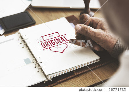 Original Approved Guarantee Brand Label Concept 26771785