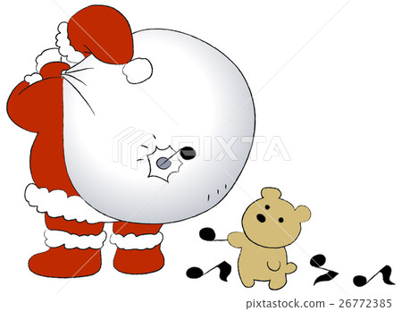 Santa and Bear Santa and Bear 26772385