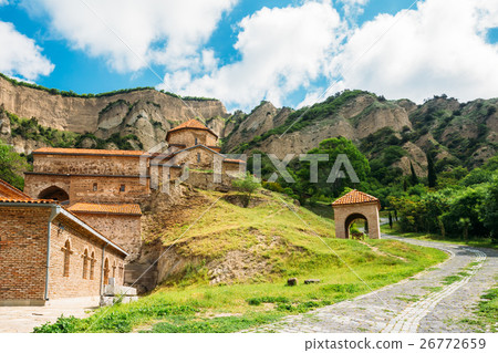 Mtskheta Georgia. Picturesque View Of Shiomgvime Mtskheta Georgia. Picturesque View Of Shiomgvime 26772659