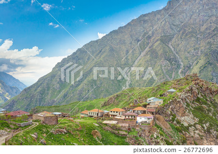 Village Tsdo In Truso Gorge, Kazbegi District 26772696