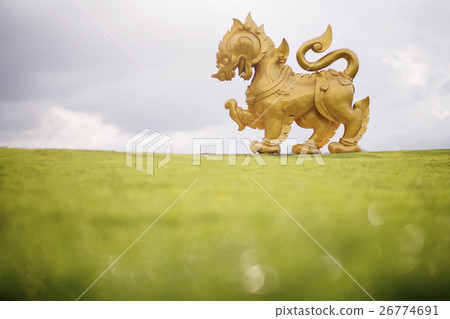 Gold singha display at Boon Rawd Farm 26774691