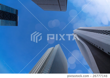 Shinjuku Tall Building Skyscraper Business Bubble 26777148