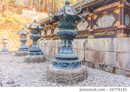 Toshogu shrine in Nikko, Japan. 26778191