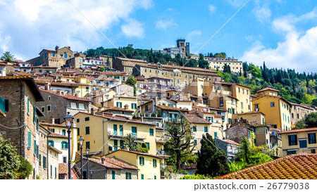 view of Cortona in tuscany, Italy 26779038