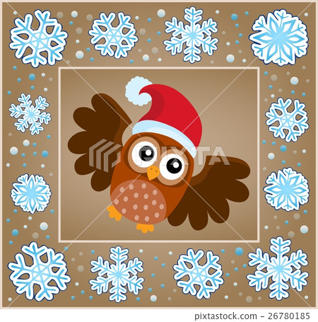 Christmas decorative greeting card 5 Christmas decorative greeting card 5 26780185
