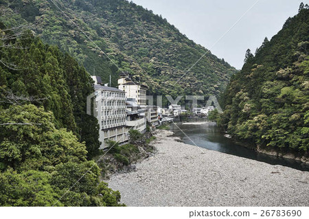 和歌山縣高川湯溫泉和大音川 26783690