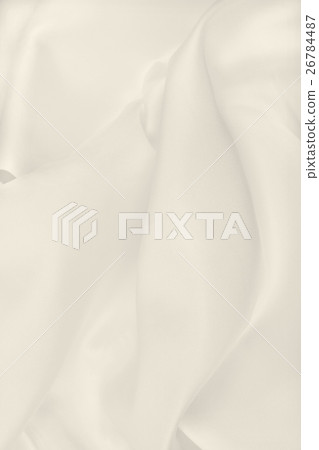 Smooth elegant golden silk or satin luxury cloth 26784487