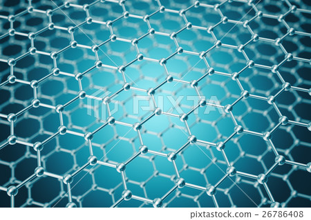 3d rendering abstract nanotechnology hexagonal 3d rendering abstract nanotechnology hexagonal 26786408