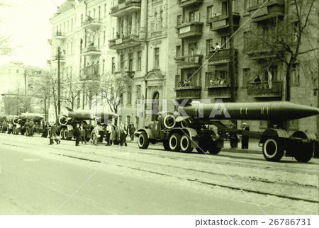 Kiev military parade the rockets 1 May 1964 Kiev military parade the rockets 1 May 1964 26786731