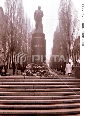 Kiev Monument of Lenin May 1964 Kiev Monument of Lenin May 1964 26786733