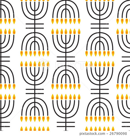 Hanukkah seamless pattern. Hanukkah seamless pattern. 26790098