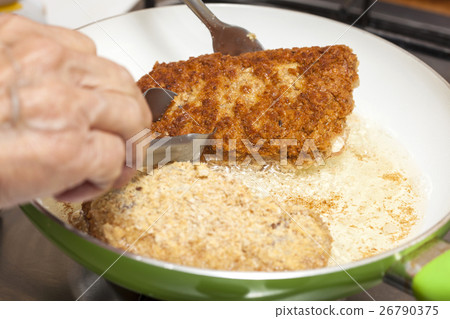 Frying a cordon bleu Frying a cordon bleu 26790375
