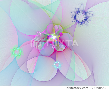 Abstract fractal image Abstract fractal image 26790552