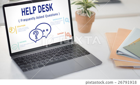 FAQs Customer Service Icon Concept FAQs Customer Service Icon Concept 26791918