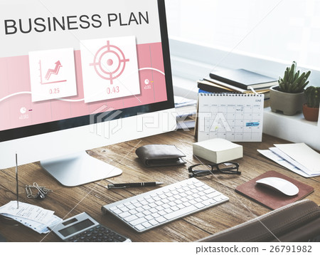 Goals Performance Report Business Plan Concept 26791982