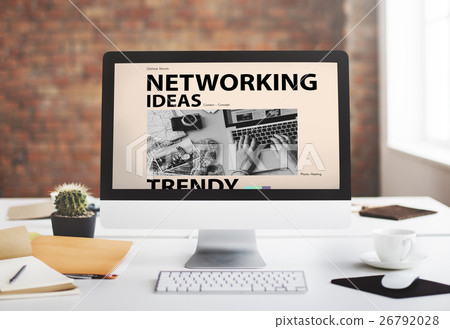 Social Media Blog Ideas Concept Social Media Blog Ideas Concept 26792028