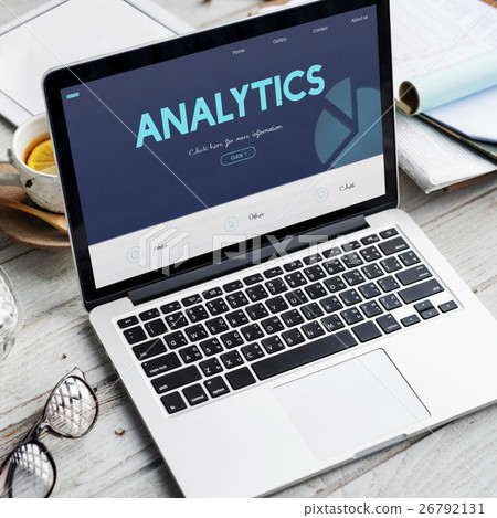 Strategy Performance Target Report Analytics Concept 26792131