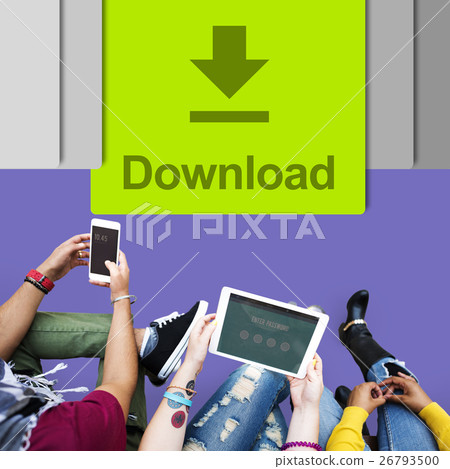 Data Backup Information Technology Concept Data Backup Information Technology Concept 26793500