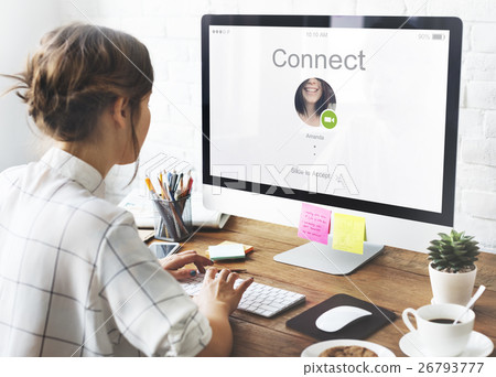 Conference Call Network Communication Concept 26793777